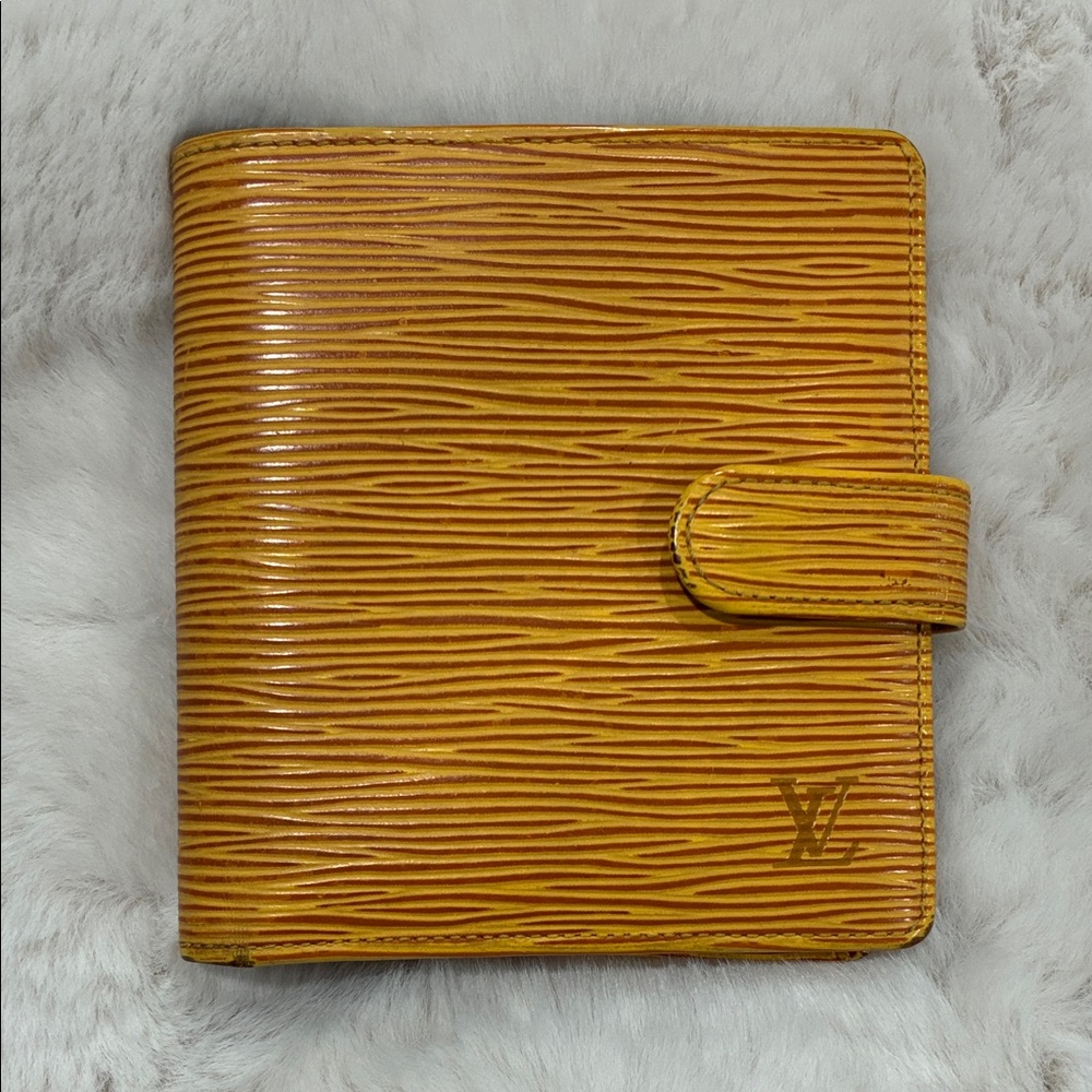 Louis Vuitton Mustard Yellow Key & Card Holder